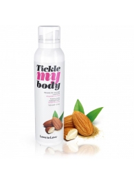 Массажная хрустящая пенка Tickle My Body Sweet Almonds с ароматом миндаля - 150 мл. - Love to Love - купить с доставкой в Липецке