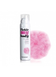 Массажная хрустящая пенка Tickle My Body Cotton Candy с ароматом сладкой ваты - 150 мл. - Love to Love - купить с доставкой в Липецке