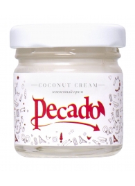 Массажная свеча Сoconut Cream - 35 мл. - Pecado - купить с доставкой в Липецке