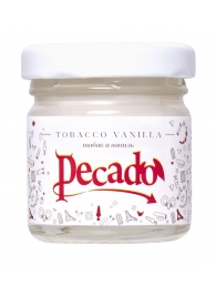 Массажная свеча Tobacco Vanilla - 35 мл. - Pecado - купить с доставкой в Липецке