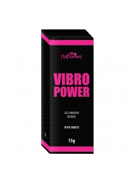 Жидкий вибратор Vibro Power со вкусом тутти-фрутти - 15 гр. - HotFlowers - купить с доставкой в Липецке