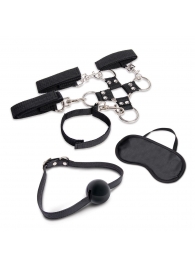 Набор для фиксации из 7 предметов Hogtie   Ball Gag Kit - Lux Fetish - купить с доставкой в Липецке