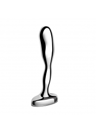 Стальной стимулятор простаты Stainless Steel Prostate Plug - 11,5 см. - b-Vibe - в Липецке купить с доставкой