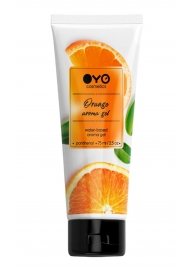 Лубрикант на водной основе OYO Aroma Gel Orange с ароматом апельсина - 75 мл. - OYO - купить с доставкой в Липецке