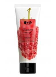 Лубрикант на водной основе OYO Aroma Gel Raspberry с ароматом малины - 75 мл. - OYO - купить с доставкой в Липецке