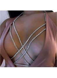 Эротический аксессуар на грудь со стразами «Оки-Чпоки» - Сима-Ленд купить с доставкой