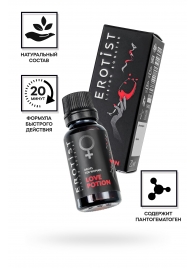 Возбуждающие капли для женщин Erotist Love Potion - 20 мл. - Erotist Libido Booster - купить с доставкой в Липецке