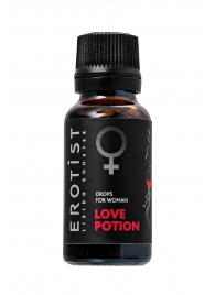 Возбуждающие капли для женщин Erotist Love Potion - 20 мл. - Erotist Libido Booster - купить с доставкой в Липецке