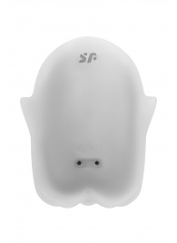 Белый люминесцентный вакуум-волновой стимулятор клитора Glowing Ghost - Satisfyer