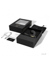 Чёрный перезаряжаемый стимулятор простаты Bruno Black - Lelo - в Липецке купить с доставкой
