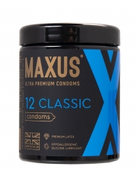 Классические презервативы MAXUS Classic - 12 шт. - Maxus - купить с доставкой в Липецке