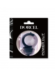 Черное эрекционное кольцо Power Clit - Dorcel - в Липецке купить с доставкой