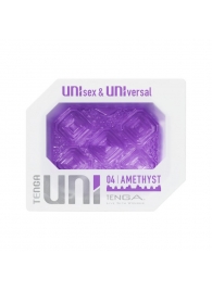 Фиолетовый мастурбатор-стимулятор Tenga Uni Amethyst - Tenga - в Липецке купить с доставкой