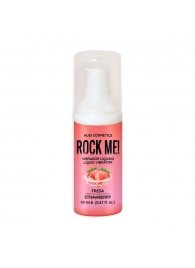 Жидкий вибратор Nuei Rock Me! с ароматом клубники - 20 мл. - Nuei cosmetics - купить с доставкой в Липецке