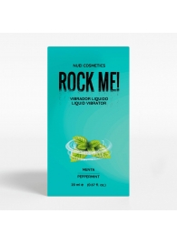 Жидкий вибратор Nuei Rock Me! с ароматом мяты - 20 мл. - Nuei cosmetics - купить с доставкой в Липецке