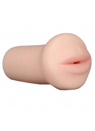 Нежный мастурбатор-ротик REALSTUFF 5INCH MASTURBATOR BJ - Dream Toys - в Липецке купить с доставкой