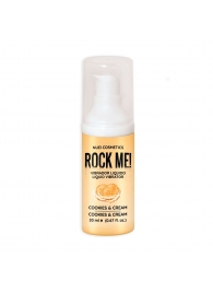 Жидкий вибратор Nuei Rock Me! с ароматом печенья и сливок - 20 мл. - Nuei cosmetics - купить с доставкой в Липецке