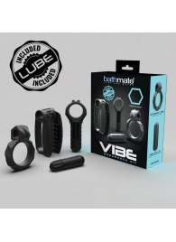 Набор Bathmate Vibe Endurance Kit: 2 эрекционных кольца, вибропуля, мастурбатор - Bathmate купить в Липецке с доставкой в Orgasmix.ru Набор Bathmate Vibe Endurance Kit: 2 эрекционных кольца, вибропуля, мастурбатор - Bathmate