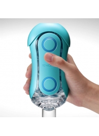 Голубой мастурбатор Tenga Flip ORB Ocean - Tenga - в Липецке купить с доставкой