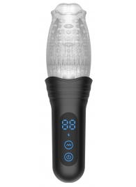 Автоматический мастурбатор Oral Sex Masturbator с функциями ротации, вибрации и фрикций - Secwell - в Липецке купить с доставкой