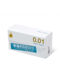 Увлажнённые презервативы Sagami Original 0.01 Extra Lub - 12 шт. - Sagami - купить с доставкой в Липецке