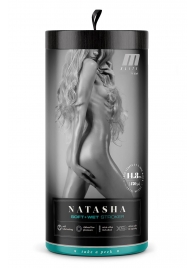 Мастурбатор-вагина с вибрацией Soft   Wet Natasha Realistic Beige Masturbator - Blush Novelties - в Липецке купить с доставкой
