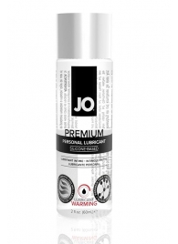 Возбуждающий лубрикант на силиконовой основе JO Personal Premium Lubricant  Warming - 60 мл. - System JO - купить с доставкой в Липецке