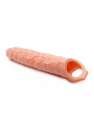 Телесная насадка-удлинитель 3 Inch Extender Sleeve - 27,3 см. - XR Brands - в Липецке купить с доставкой