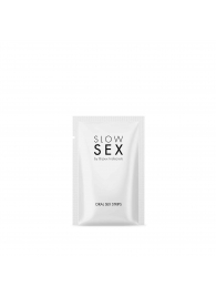 Полоски для орального секса Slow Sex Oral Sex Strips - 7 шт. - Bijoux Indiscrets - купить с доставкой в Липецке