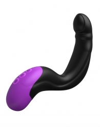 Черно-фиолетовый вибромассажёр простаты Hyper-Pulse P-Spot Massager - Pipedream - в Липецке купить с доставкой