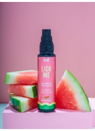 Гель Lick Me с согревающим эффектом и ароматом арбуза - 50 мл. - INTT - купить с доставкой в Липецке