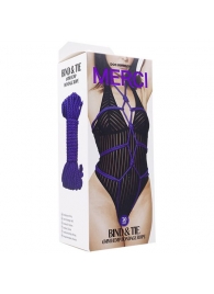 Фиолетовая верёвка для связывания и фиксации Bind Tie - 9,14 м. - Doc Johnson - купить с доставкой в Липецке