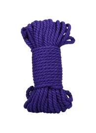 Фиолетовая верёвка для связывания и фиксации Bind Tie - 15,24 м. - Doc Johnson - купить с доставкой в Липецке