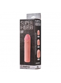 Фаллоудлинитель SUPER HERO Tempter - 16 см. - Lola Games - в Липецке купить с доставкой