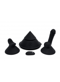 Конусный вибромассажер Cowgirl Cone с 2 насадками - CowGirl - купить с доставкой в Липецке