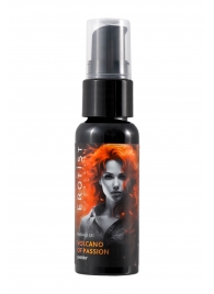 Гель с эффектом вибрации Volcano Of Passion со вкусом вишни - 25 мл. - Erotist Lubricants - купить с доставкой в Липецке