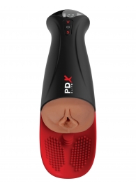 Мастурбатор-вагина в колбе с вибрацией Fuck-O-Matic Pro XL - Pipedream - в Липецке купить с доставкой
