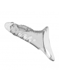 Прозрачная насадка на пенис - 22 см. - Baile - в Липецке купить с доставкой