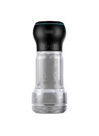 Набор PowerBlow   Feel Pocket Stroker Crystal: мастурбатор и интерактивная насадка - Kiiroo - в Липецке купить с доставкой