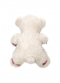 Бондажный набор: белый мишка с розовыми оковами и наручниками - Pecado - купить с доставкой в Липецке