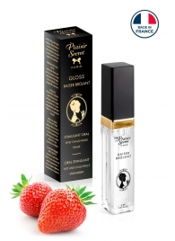 Стимулирующий блеск для губ со вкусом клубники - 7 мл. - Plaisir Secret - купить с доставкой в Липецке Стимулирующий блеск для губ со вкусом клубники - 7 мл. - Plaisir Secret - купить с доставкой в Липецке