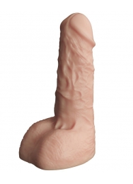 Телесный фаллоудлинитель с мошонкой Cock Next - 17 см. - LOVETOY (А-Полимер) - в Липецке купить с доставкой