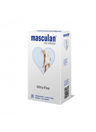 Особо тонкие презервативы Masculan Ultra Fine - 21 шт. - Masculan - купить с доставкой в Липецке
