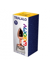 Анальная втулка Wooomy Tralalo Size S с прозрачным кристаллом - Adrien Lastic в Липецке Анальная втулка Wooomy Tralalo Size S с прозрачным кристаллом - Adrien Lastic
