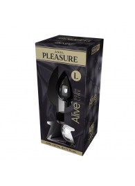 Серебристая анальная втулка с прозрачным кристаллом Mini Metal Butt Plug Size L - 9 см. - Adrien Lastic в Липецке Серебристая анальная втулка с прозрачным кристаллом Mini Metal Butt Plug Size L - 9 см. - Adrien Lastic