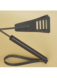 Черный кожаный стек «Сириус» - 60 см. - Sitabella - купить с доставкой в Липецке