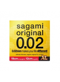 Презерватив увеличенного размера Sagami Original 0.02 XL-size - 1 шт. - Sagami - купить с доставкой в Липецке