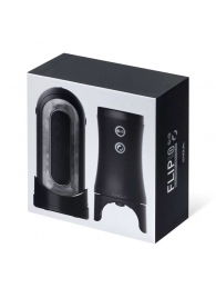 Набор Tenga Flip Zero Electronic Vibrotation: мастурбатор с вибрацией и устройство вращения - Tenga - в Липецке купить с доставкой Набор Tenga Flip Zero Electronic Vibrotation: мастурбатор с вибрацией и устройство вращения - Tenga - в Липецке купить с доставкой