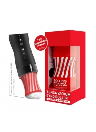Набор Tenga Vacuum Gyro Roller 3s: мастурбатор и устройство для вращения и создания вакуума - Tenga - в Липецке купить с доставкой Набор Tenga Vacuum Gyro Roller 3s: мастурбатор и устройство для вращения и создания вакуума - Tenga - в Липецке купить с доставкой