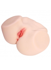 Мастурбатор-полуторс с двойным слоем материала и вибрацией Jenny Onahole Real Vagina - KOKOS - в Липецке купить с доставкой Мастурбатор-полуторс с двойным слоем материала и вибрацией Jenny Onahole Real Vagina - KOKOS - в Липецке купить с доставкой